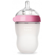 Butelka dla niemowląt Mom's Breast Pink 250 cm Comotomo