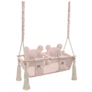 Huśtawka TwinsSwing Soft Pink BABYSTEPS
