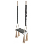 Huśtawka WoodSwing Dark Gray BABYSTEPS