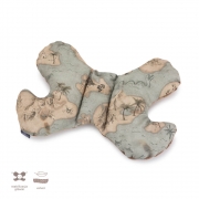 Poduszka velvet makaszka Treasure Islands