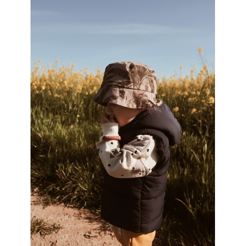 kapelusz dla niemowlaka na lato makaszka sawanna