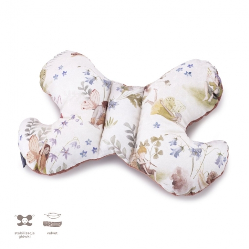 Poduszka velvet Fairies sawanna