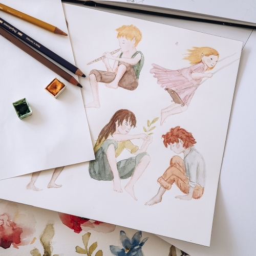 Poduszka antywstrząsowa motylek Velvet Fairies / MAKASZKA