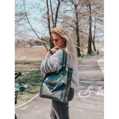 duża torba skórzana na wózek beloff