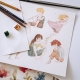 Poduszka antywstrząsowa motylek Velvet Fairies / MAKASZKA
