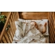 bawełniana duża pościel dziecięca sawanna z poduszką